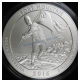 2016 America the Beautiful 5 oz Unc coin,