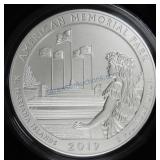 2019 America the Beautiful 5 oz Unc coin,