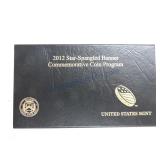 2012 US Mint Star Spangled Banner proof $5 gold