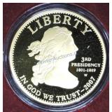 2007 US Mint First Spouse Series gold proof $10