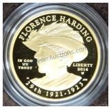 2014 US Mint First Spouse Series gold proof $10