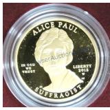 2012 US Mint First Spouse Series gold proof $10