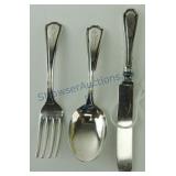 Reed & Barton sterling silver three-piece child