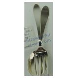 Gorham sterling silver baby fork & spoon set,