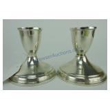 Duchin Creation sterling silver weighted pair of