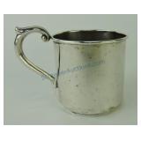 Sterling silver baby cup, Newport, 2 1/4", 1.6oz+