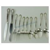 Oneida silver plate 10 pc set 