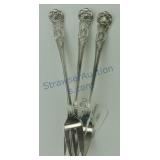 Gorham silver plate set of 3 cocktail/seafood