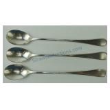 Set of 3 Oneida Hotel Soda Fountain sundae