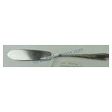 Wm Rogers Lyric II silver plate butter knife,