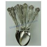 Wm Rogers & Son silver plate lot of 10 state