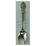 Pay & Baker silver plate Indiana souvenir spoon,