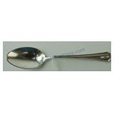 International silver plate demitasse spoon,