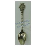 Silver plate souvenir spoon, 1968 Apollo 8 Mission