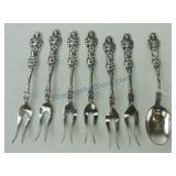 T.H. Martinsen Norway set of 6 pickle/olive and