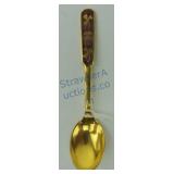 Meka Denmark enameled and gold tone