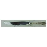 Sterling silver handled carving knife 10"