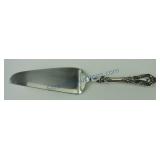 Lunt sterling silver handled pie/cake server,