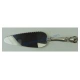 Web sterling silver handled pie/cake server,