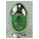 Meka sterling and enamel shaker, Denmark,