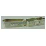 Gorham pair of napkin rings 