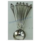 Manchester sterling silver set of 6 master