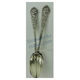 Reed & Barton sterling silver lot of 2 melon
