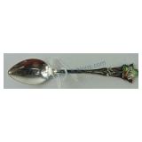 Sterling silver Montreal Canada souvenir spoon,