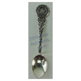 Sterling silver Maine souvenir spoon, 3 5/8" 8gr