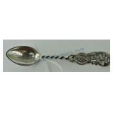 Sterling silver souvenir spoon, Fort Henry,