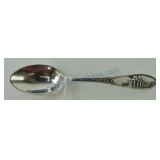 Sterling silver souvenir spoon Mt Vernon, VA 10gr