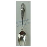 Sterling silver souvenir spoon Soldier