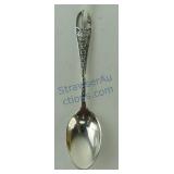 Sterling silver souvenir spoon, Fort McHenry, MD,
