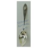 Sterling silver fruit spoon, Petoskey MI, 16g