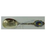 Sterling silver souvenir spoon, Montreal Canada,