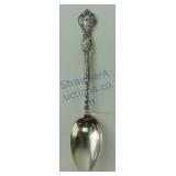 Sterling silver souvenir spoon, George Washington,