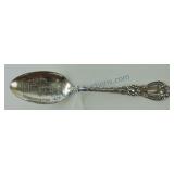 Sterling silver souvenir spoon, New Library,