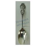 Sterling silver souvenir spoon, Indiana, 16gr