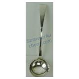 Irish sterling silver bouillon ladle by Thomas