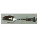 Early Whiting sterling silver serving spoon,