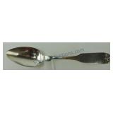 American coin silver spoon, A. Cutler, Boston MA,