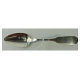 Early coin silver spoon, J.M. Freeman & Son,