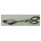 Sterling silver handled German pastry tongs