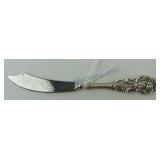 Sterling silver handled Victorian butter knife