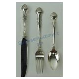 Manchester sterling silver three piece child