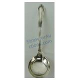 J.S. & Co cream ladle, sterling silver,