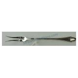 Dominick & Haff sterling silver pickle fork,