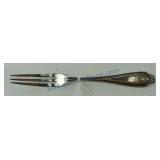 Mt. Vernon sterling silver strawberry fork,