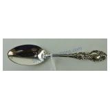 Wallace sterling silver demitasse spoon 