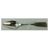 Coin silver E.G. Dale, Hallowell ME spoon,